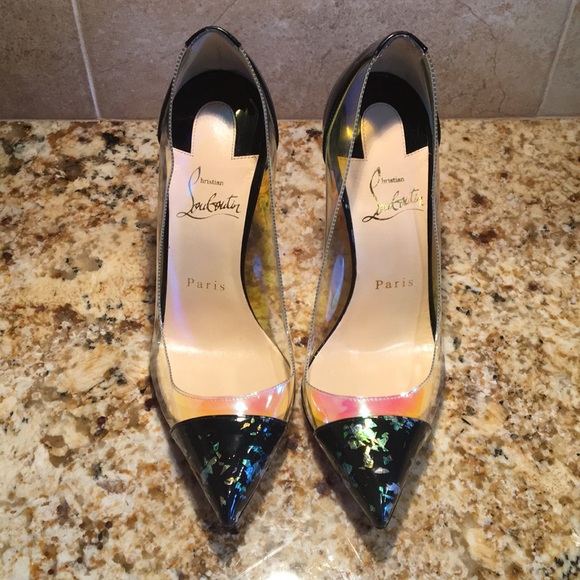 Christian Louboutin Disco PVC Heels - Picture 3 of 8